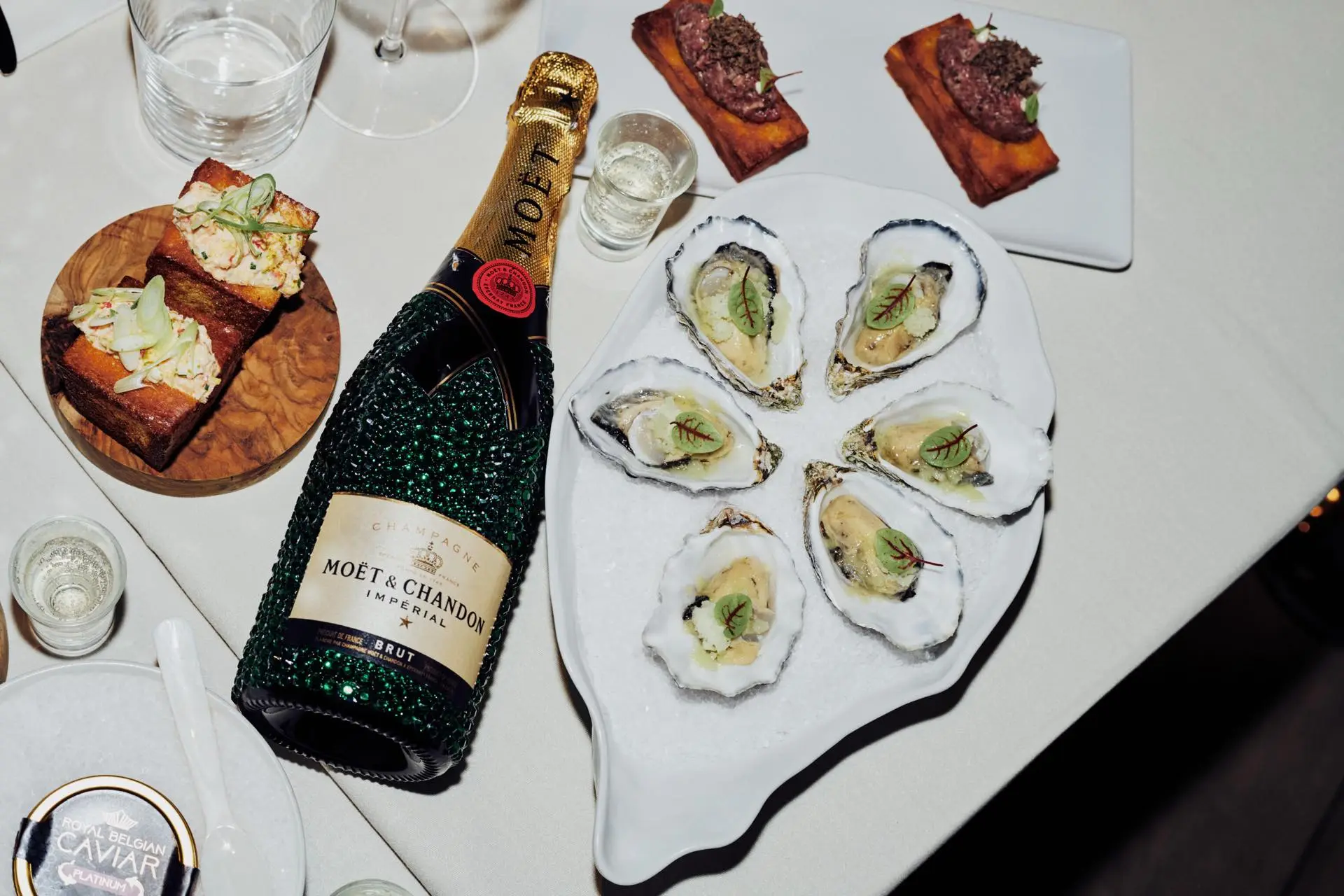 Diner bij Paesano: champagne, oesters en lobster brioche